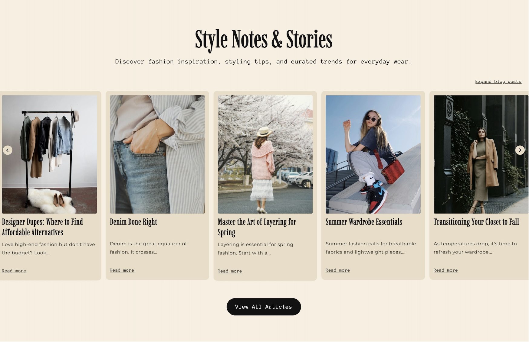 Blog Posts