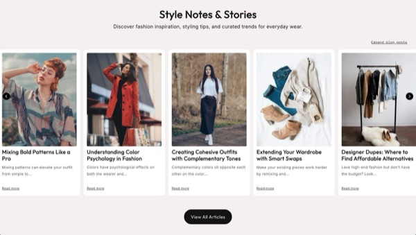 Blog Posts