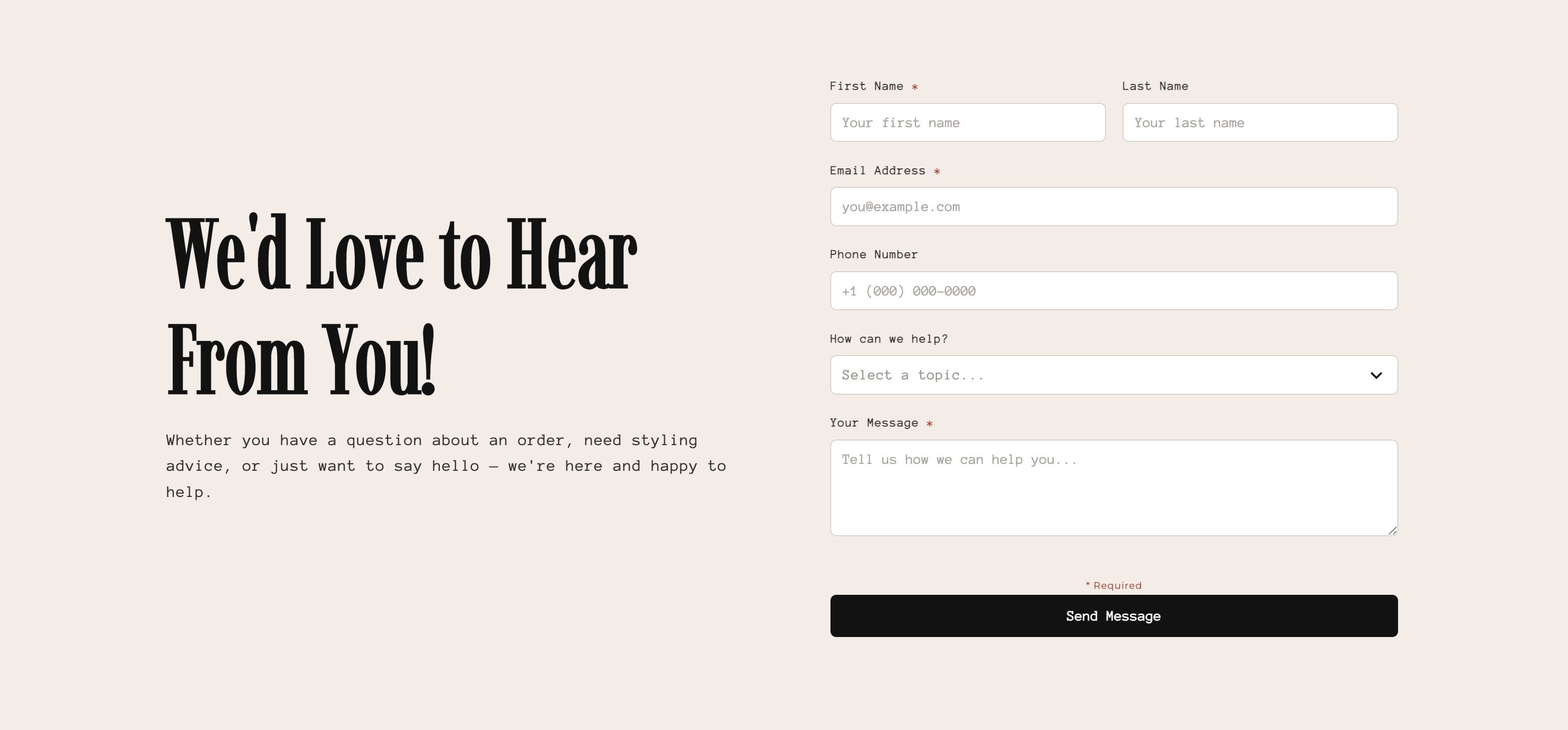 Contact Form