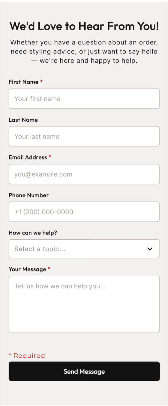 Contact Form preview 3