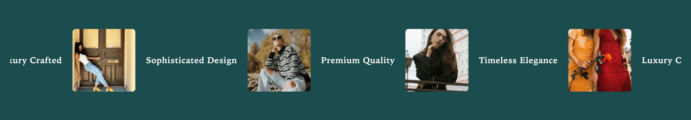 Marquee Image & Text