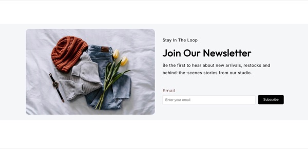 Newsletter Signup