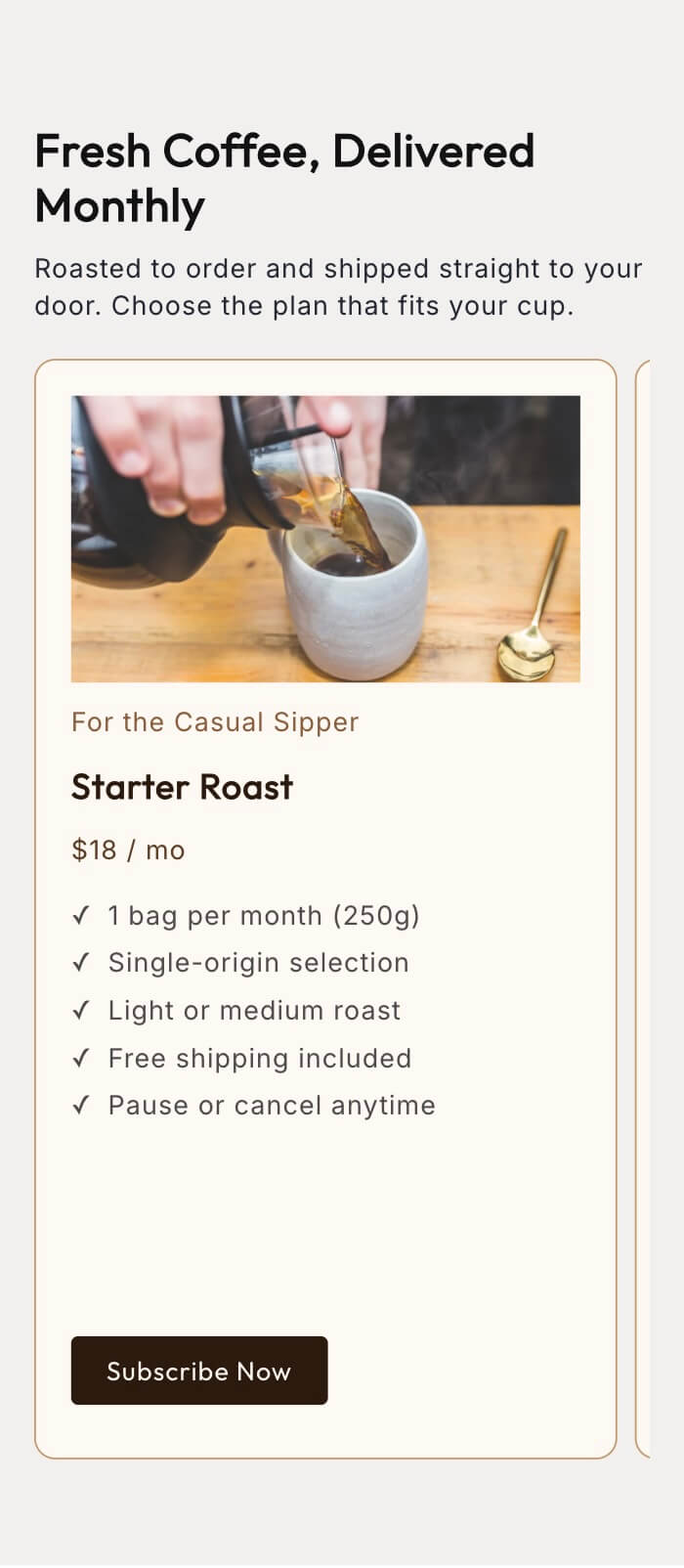 Pricing Table preview 3