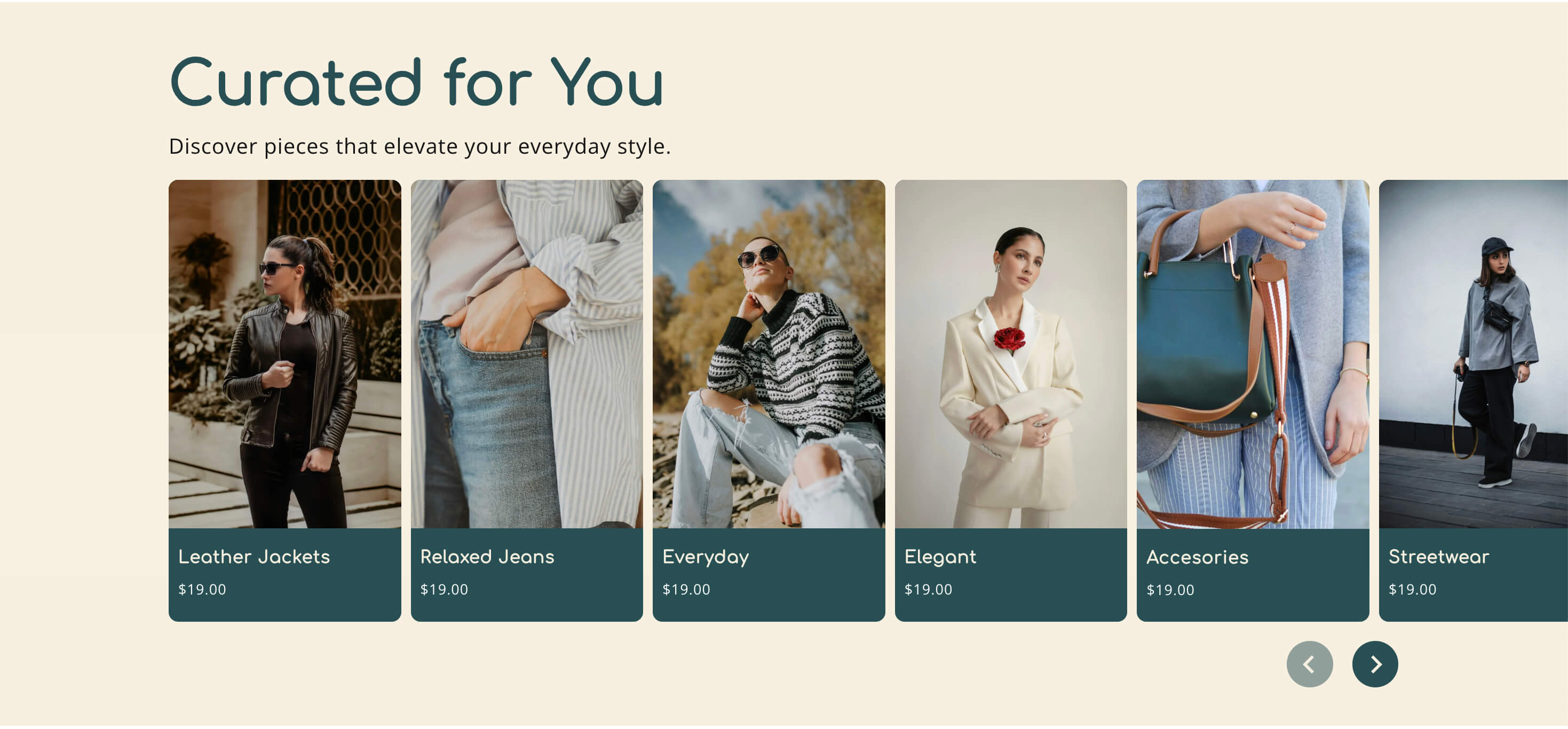Product Cards Carousel preview 1