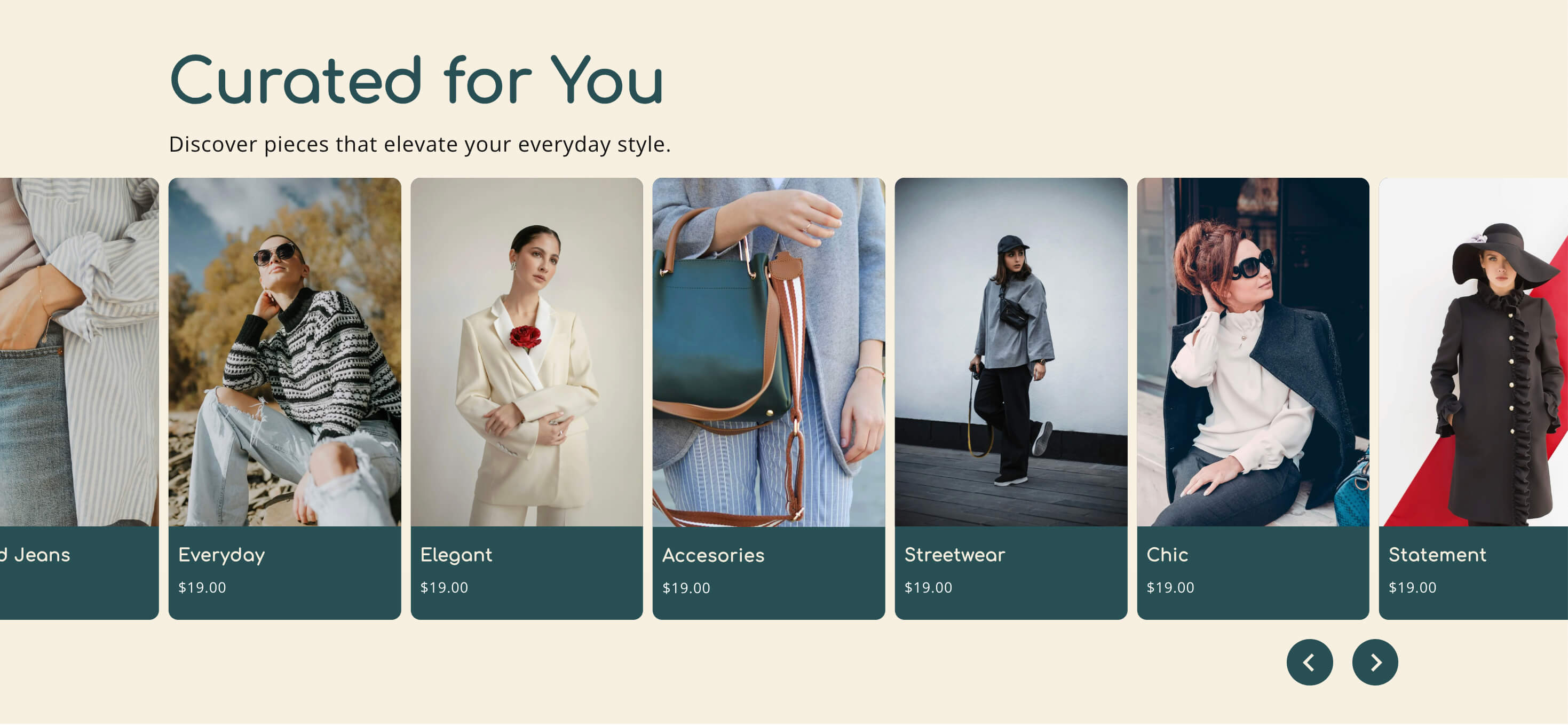 Product Cards Carousel preview 2