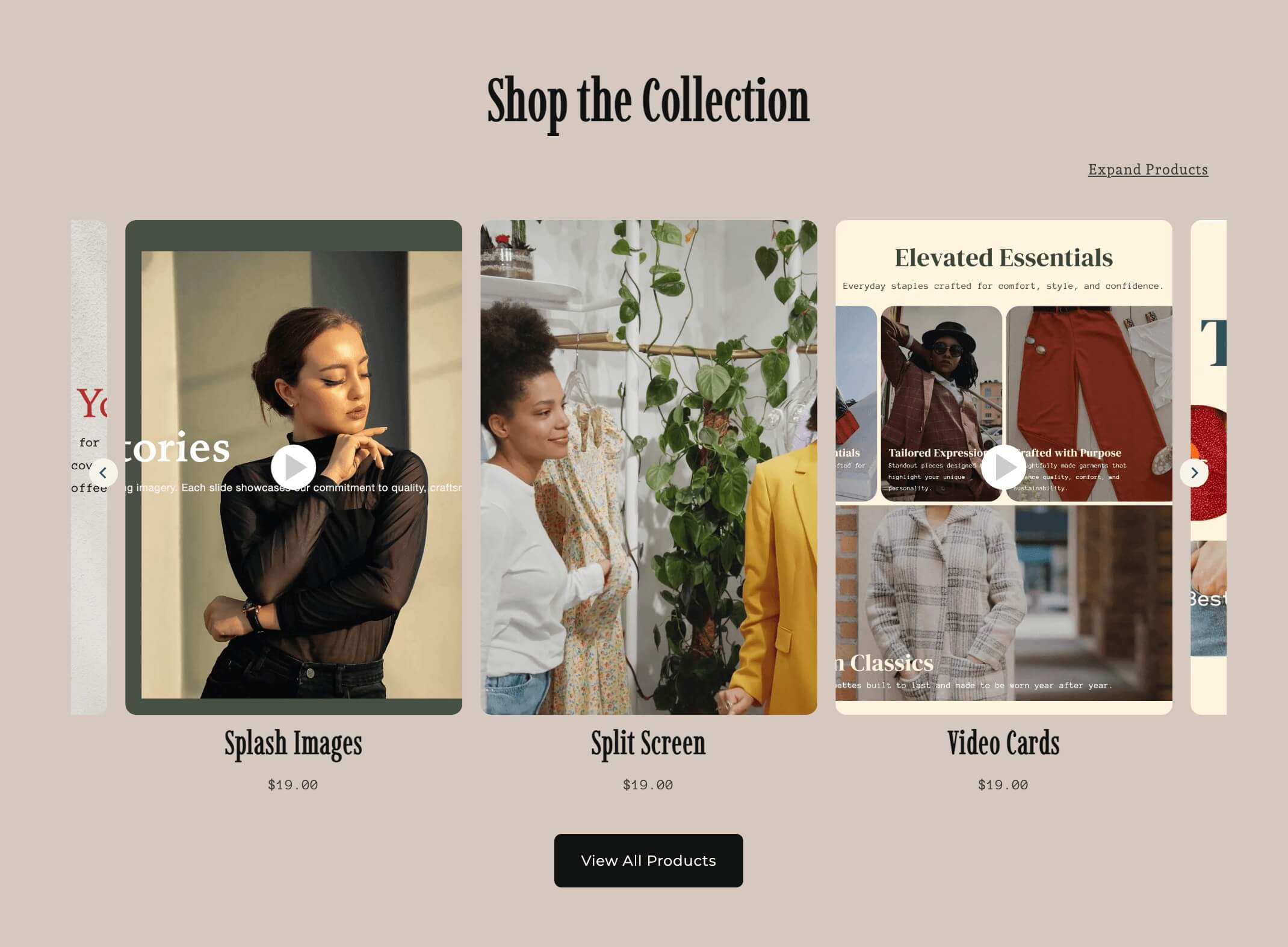 Product Listing Video