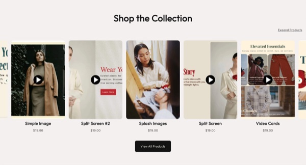 Product Listing Video