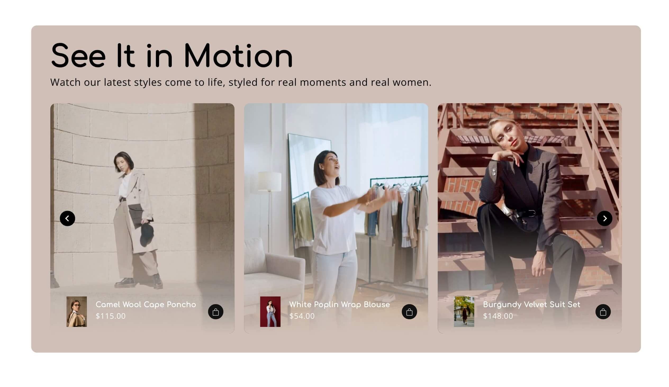 Product Videos Carousel preview 4