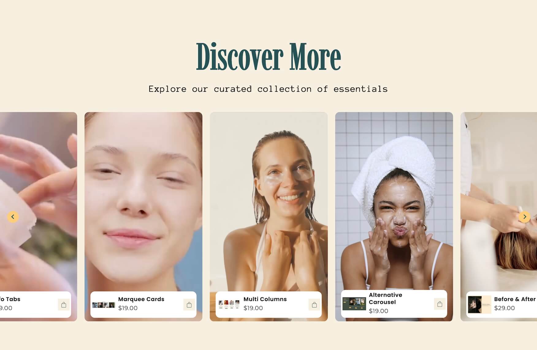 Product Videos Carousel