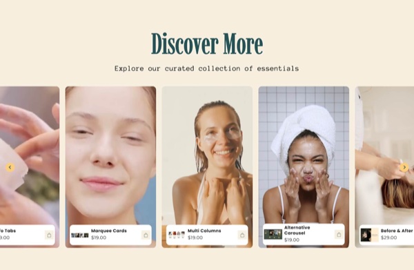 Product Videos Carousel