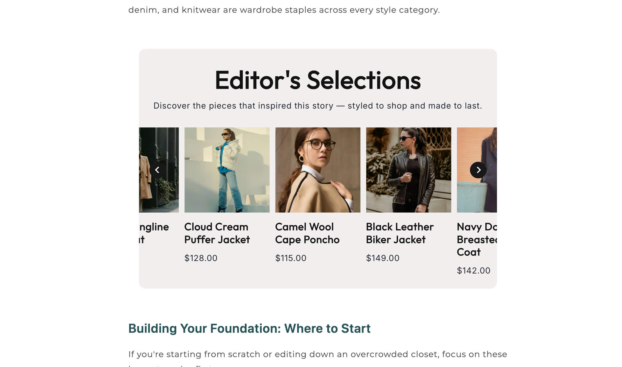 Shop The Article preview 1