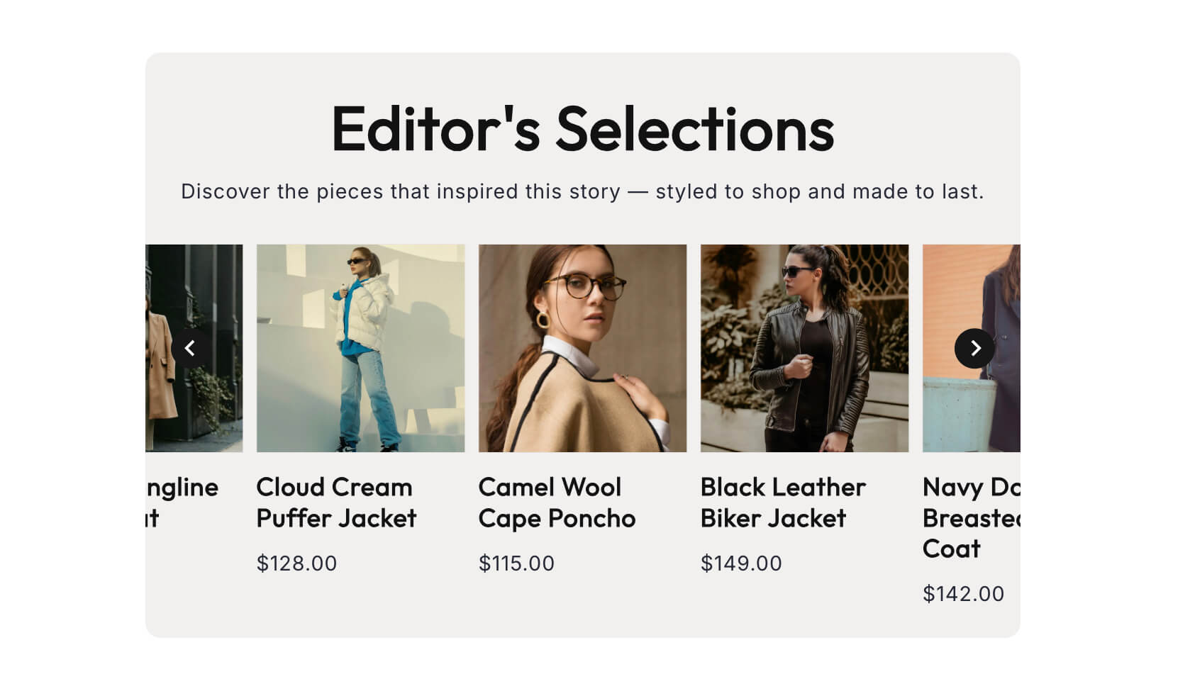 Shop The Article preview 2