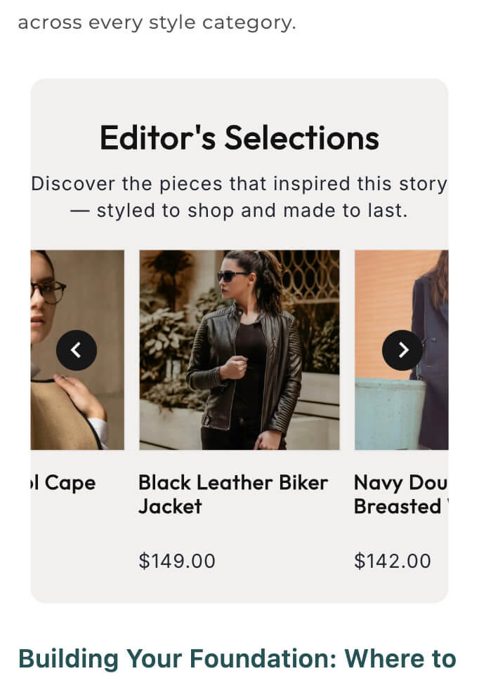 Shop The Article preview 5