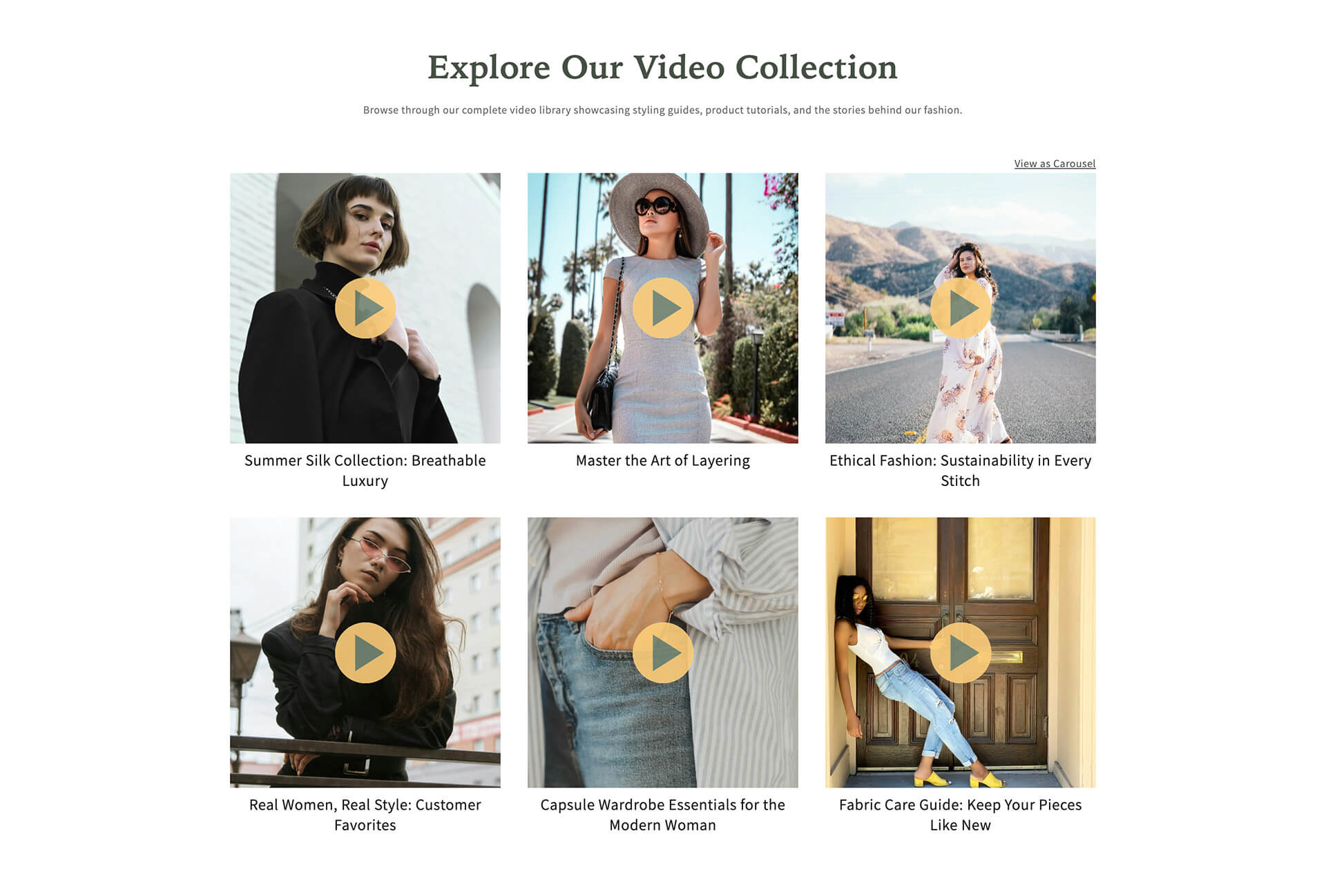 Video Gallery